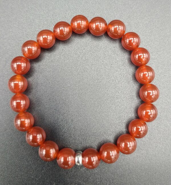 Bracelet pierre Cornaline