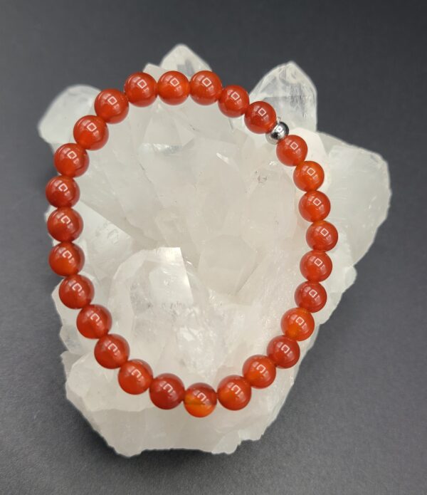 Bracelet pierre Cornaline