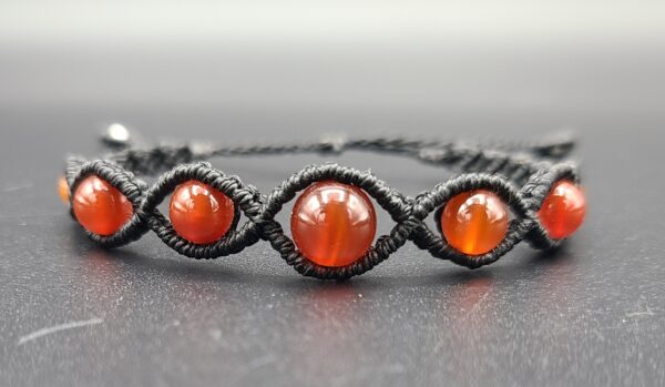 Bracelet pierre Cornaline – Image 3