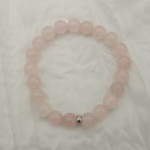 Bracelet pierre Quartz rose