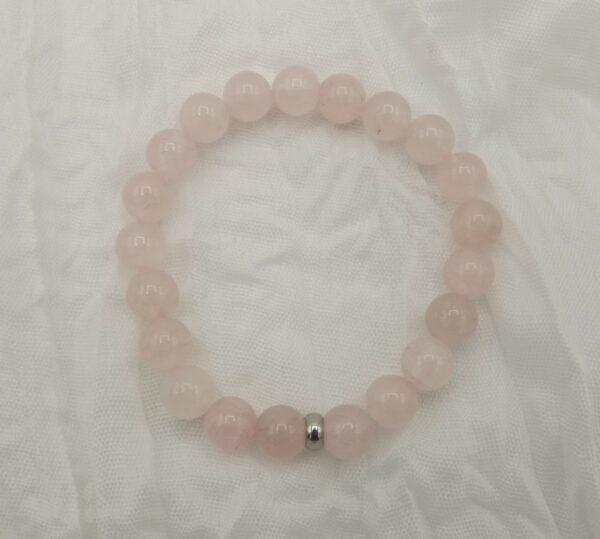 Bracelet pierre Quartz rose