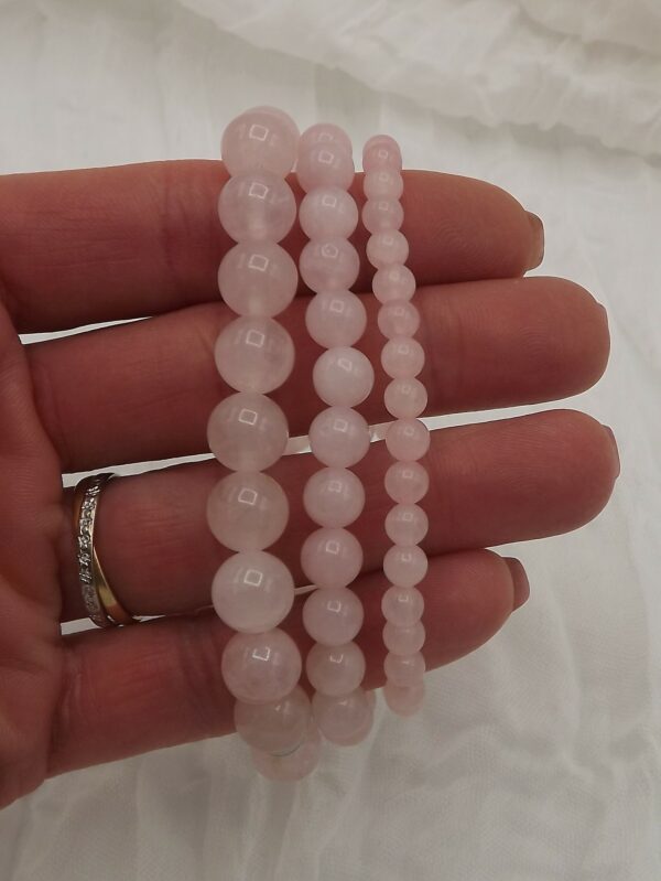 Bracelet pierre Quartz rose – Image 4