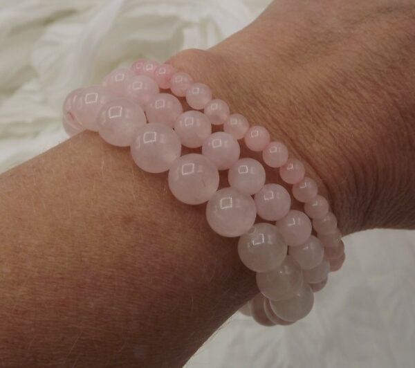 Bracelet pierre Quartz rose – Image 5