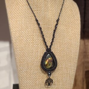 Collier pierre Labradorite