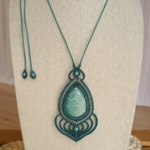 Collier pierre Amazonite