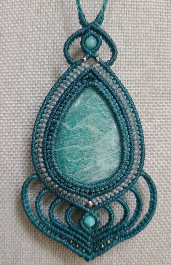 Collier pierre Amazonite – Image 2
