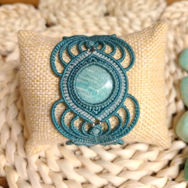 Bracelet pierre Amazonite