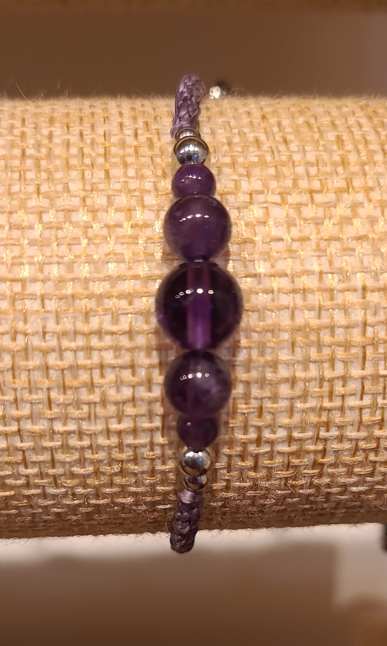 Bracelet Améthyste – Image 2