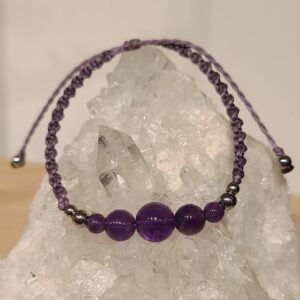 Bracelet Améthyste