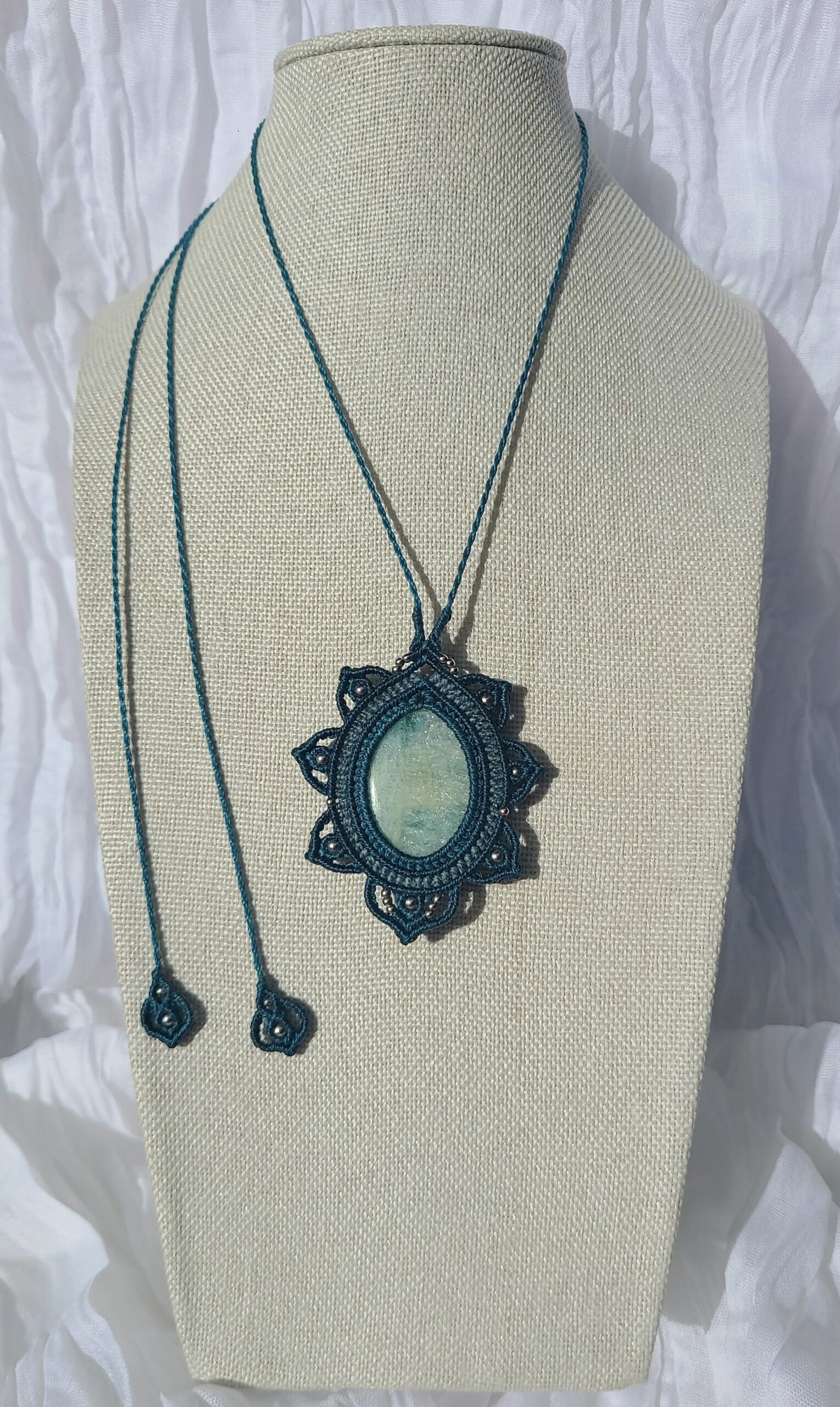 Collier pierre Aigue Marine