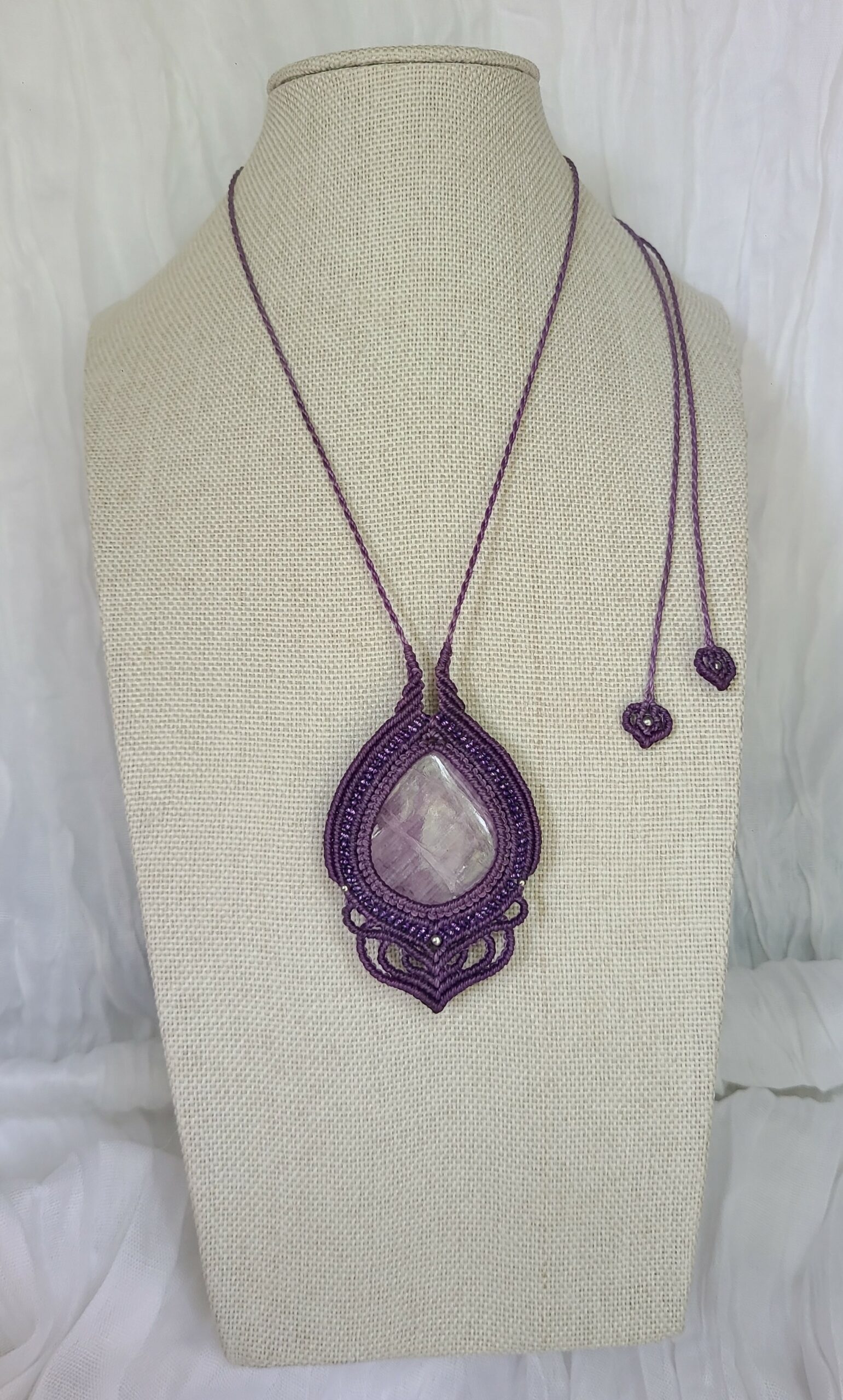 Collier pierre Kunzite – Image 5