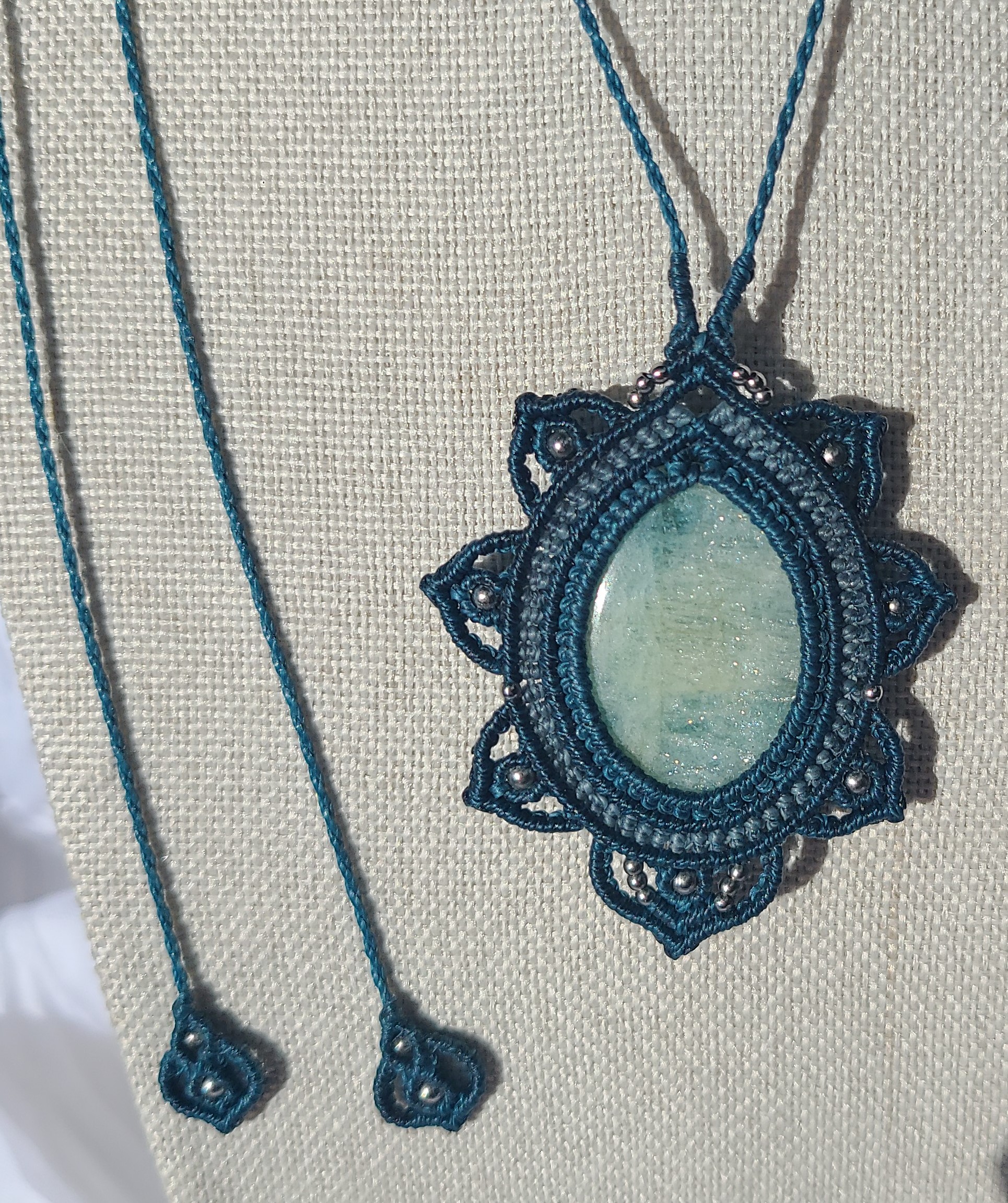 Collier pierre Aigue Marine – Image 5