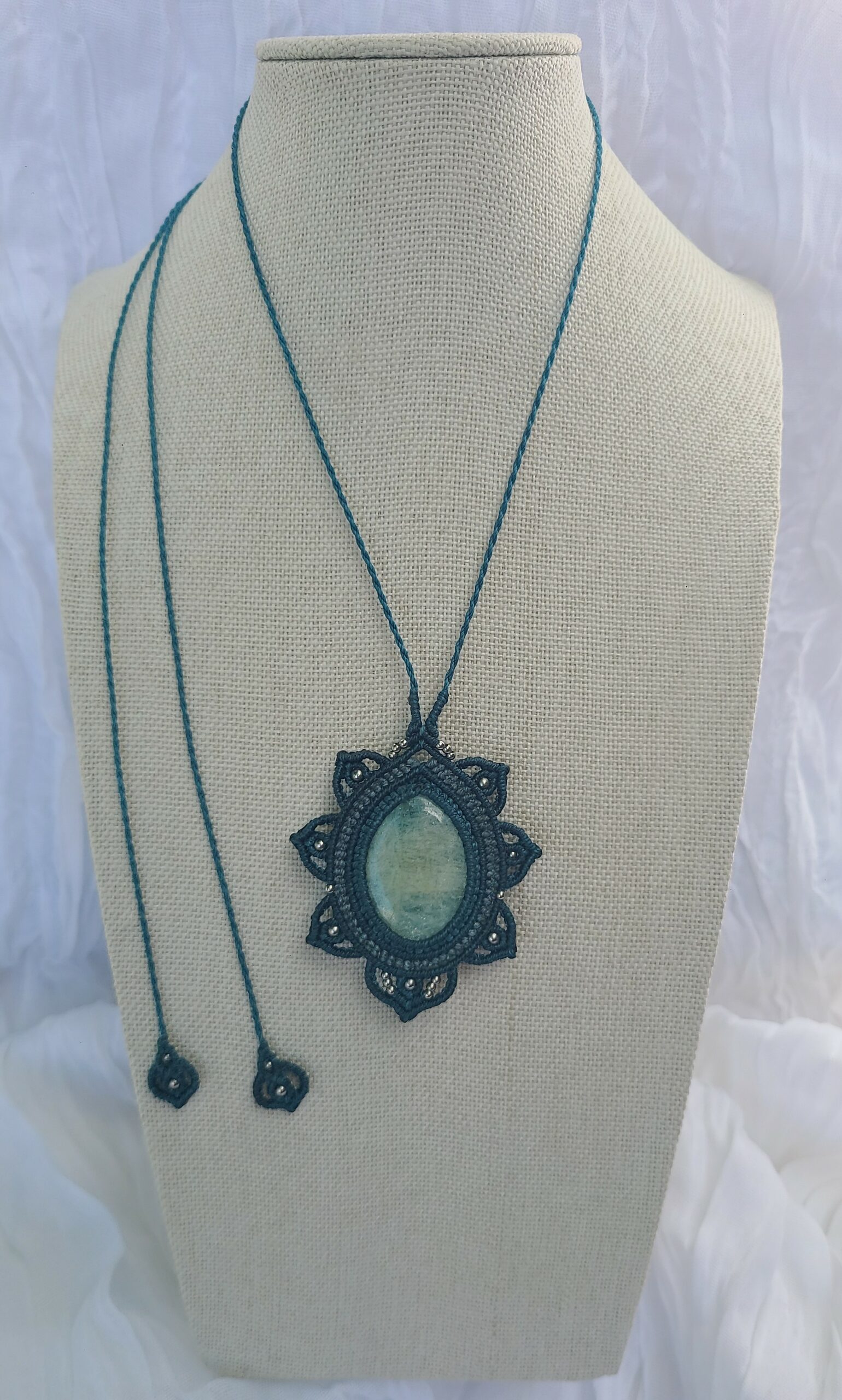 Collier pierre Aigue Marine – Image 4